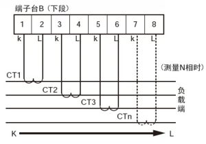 如使用改進型，還可利用第四個CT測量N相。